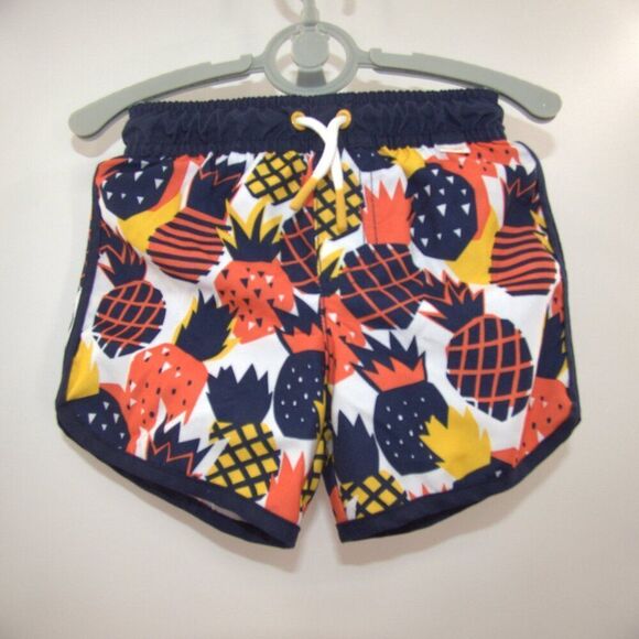 Cat & Jack Swimming Rash Guard Shirt and Swim Shorts Baby Size 12M - Picture 4 of 7